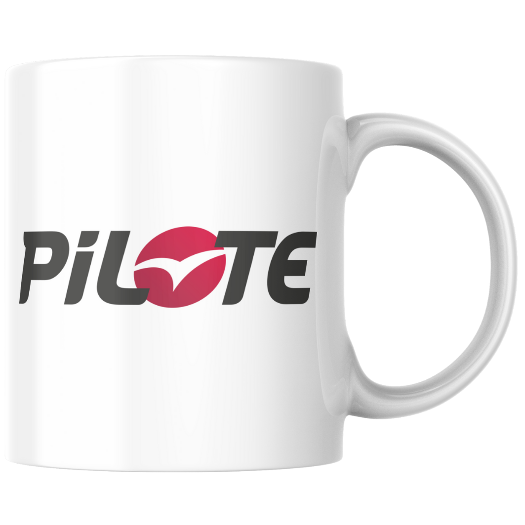 Pilote Motorhome Mug manufacturer logo the perfect motorhome accessory