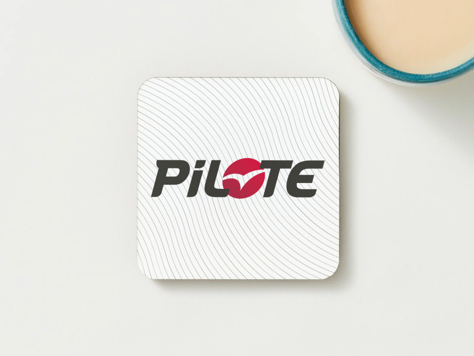 Pilote Motorhome Mug manufacturer logo the perfect motorhome accessory