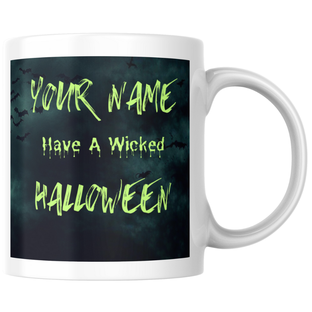 Halloween Witch Mug – “Have a Wicked Halloween”