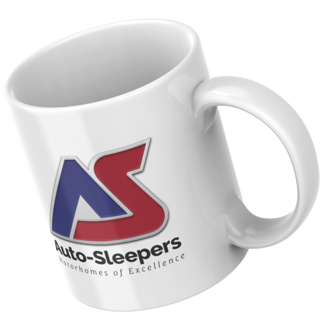 Auto Sleepers Motorhome Mug manufacturer logo the perfect motorhome accessory