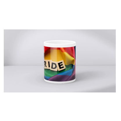 Pride Scrabble Tiles Mug – Full Wrap Design