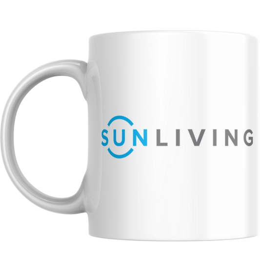 Sunliving Motorhome Mug manufacturer logo the perfect motorhome accessory