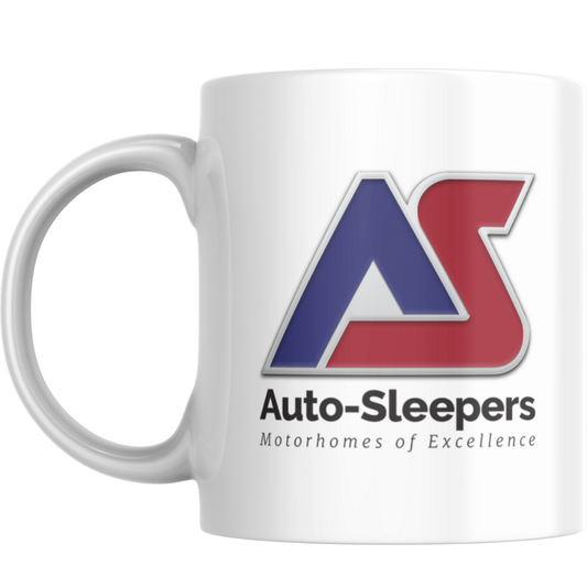 Auto Sleepers Motorhome Mug manufacturer logo the perfect motorhome accessory