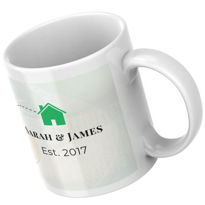 Your New Home Coordinates Mug Set – Personalised Location Gift