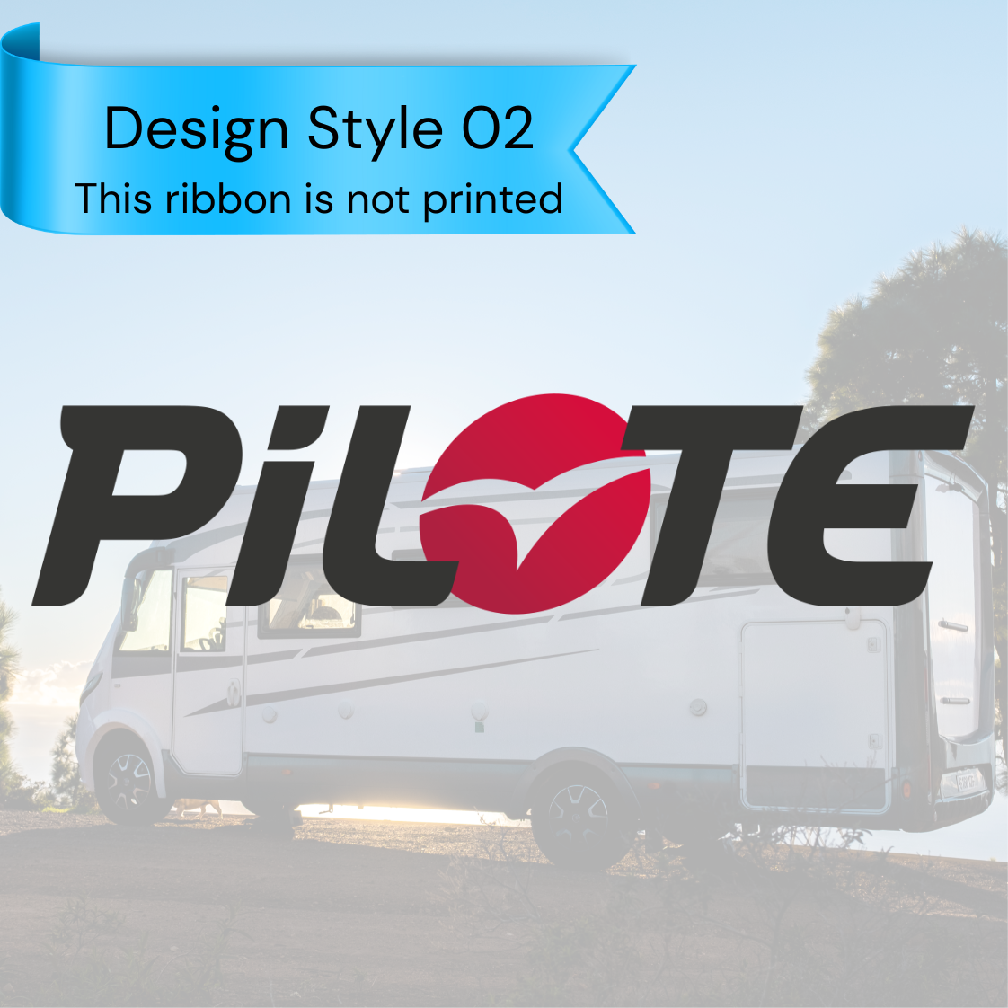 Pilote Motorhome Coasters Camper Van SET of 2 or 4
