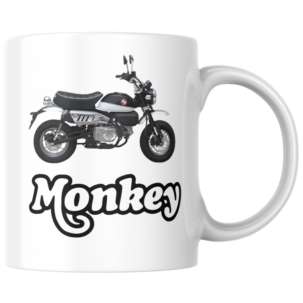Honda Monkey 125 Mug & Coaster Set – Perfect for Bike Enthusiasts