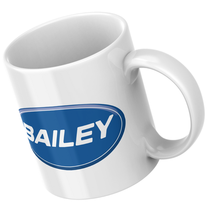 Bailey Motorhome Mug manufacturer logo the perfect motorhome accessory