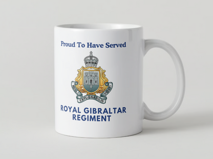 Royal Gibraltar Regiment Veterans Mug
