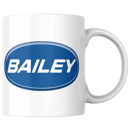 Bailey Motorhome Mug manufacturer logo the perfect motorhome accessory
