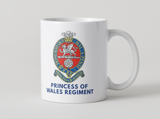 Princess of Wales Regiment Veterans Mug