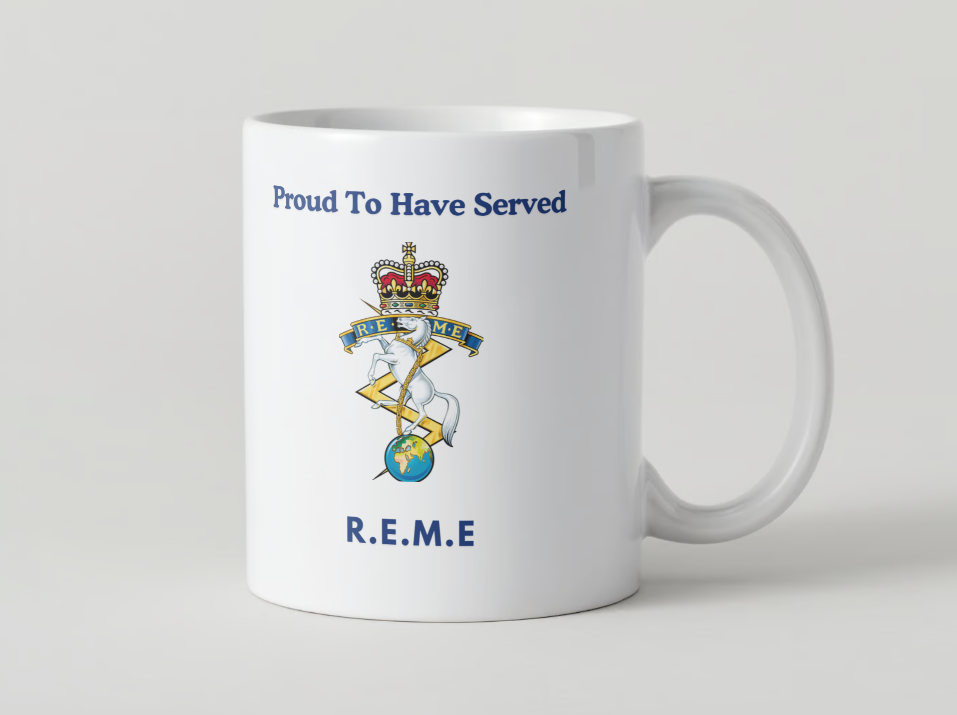 Royal Electrical Mechanical Engineers Veterans Mug