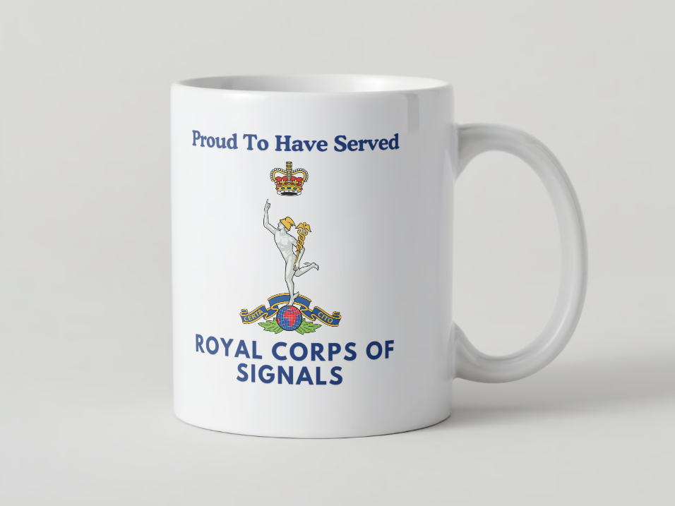 Royal Corps of Signals Veterans Mug
