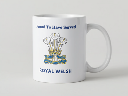 Royal Welsh Veterans Mug