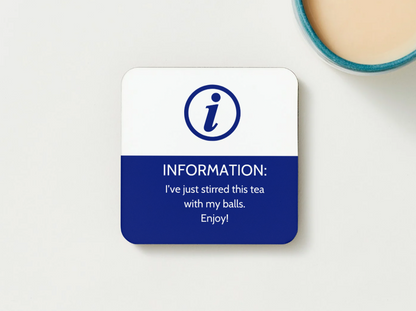 Adult Humour Cheeky but Funny Tea Mug – Cheeky Info mug.