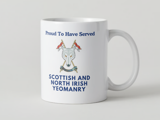 Scottish And North Irish Yeomanry Veterans Mug