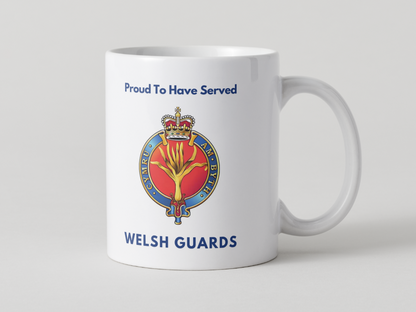 Welsh Guards Veterans Mug