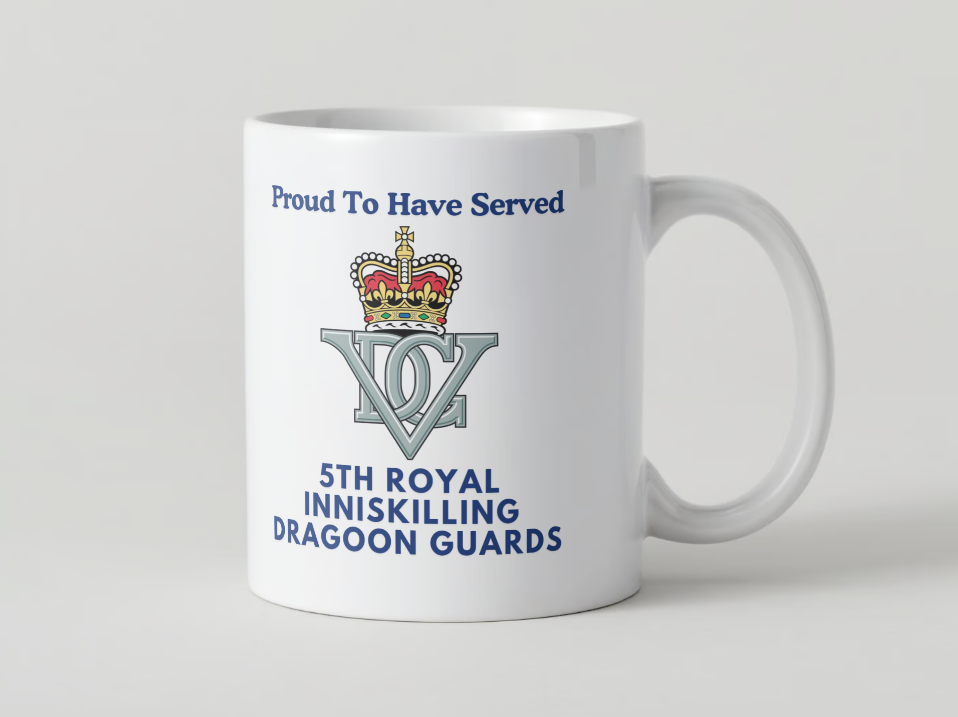 5th Royal Inniskilling Dragoon Guards Veterans Mug