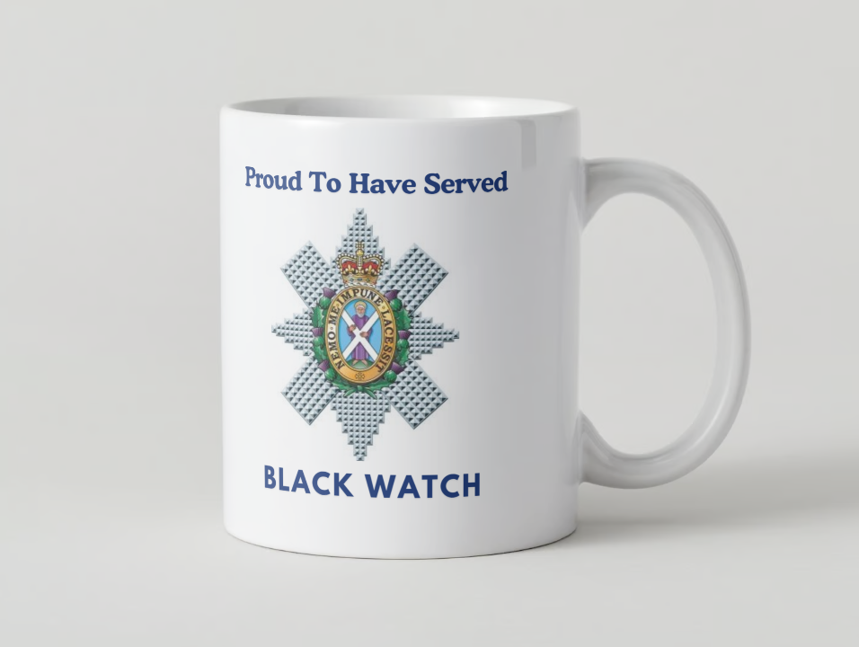 Black Watch Veterans Mug