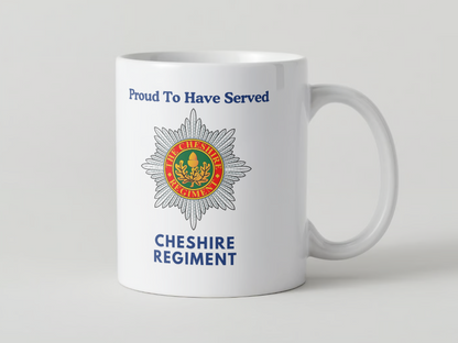 Cheshire Regiment Veterans Mug
