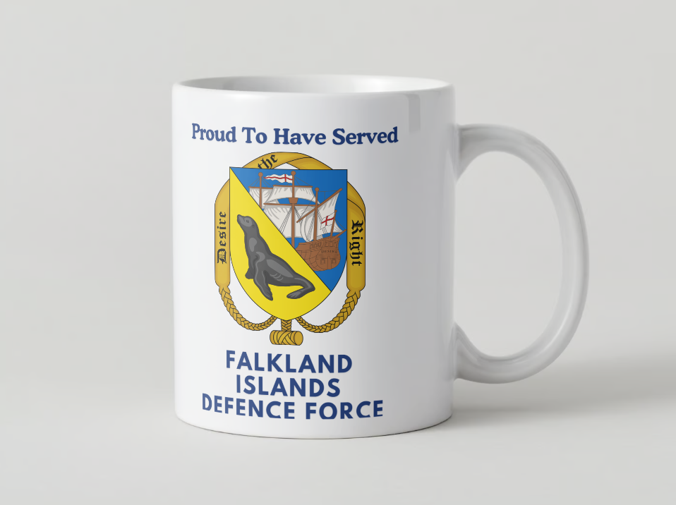 Falkland Islands Defence Force Veterans Mug