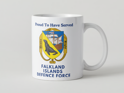 Falkland Islands Defence Force Veterans Mug