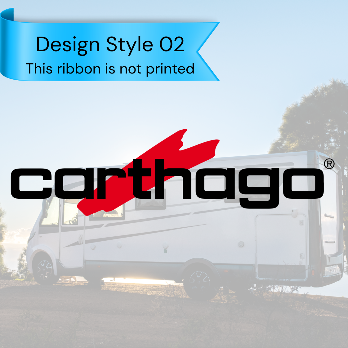 Carthago Motorhome Coasters Camper Van SET of 2 or 4