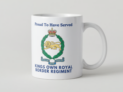 Kings Own Royal Border Regiment Veterans Mug