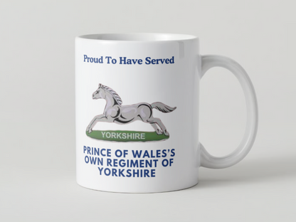 Prince Of Wales's Own Regiment Of Yorkshire Veterans Mug