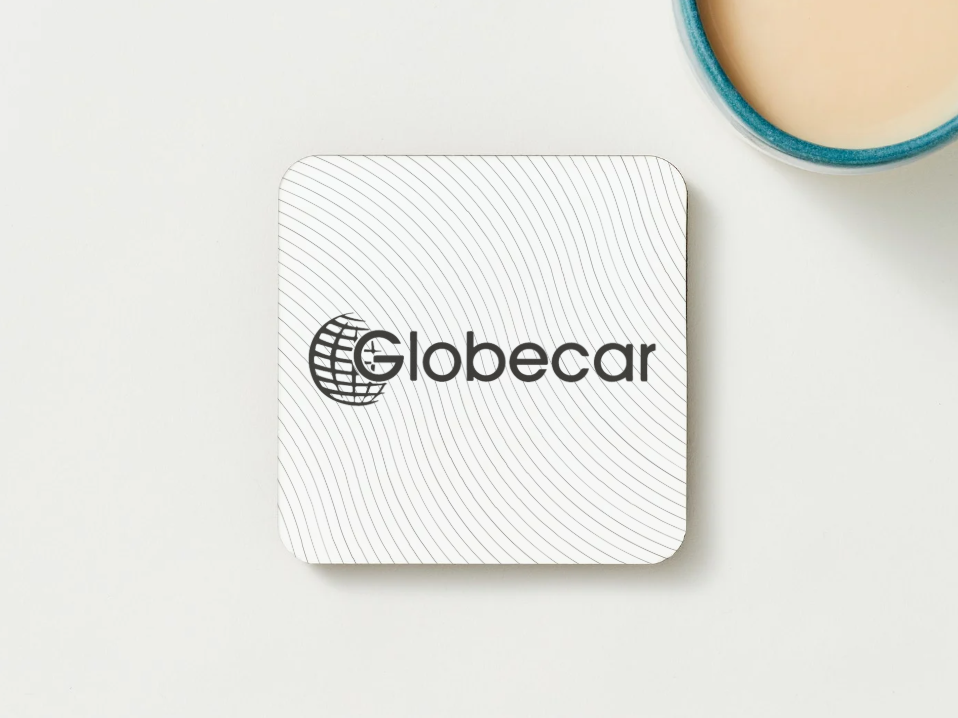 Globecar Motorhome Mug manufacturer logo the perfect motorhome accessory
