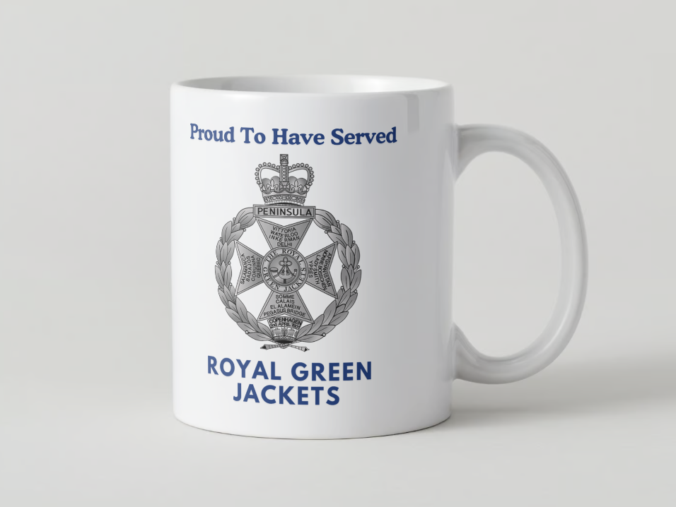 Royal Green Jackets Veterans Mug