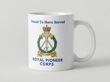 Royal Pioneer Corps Veterans Mug