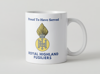 Royal Highland Fusiliers Veterans Mug