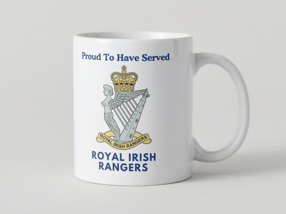 Royal Irish Rangers Veterans Mug