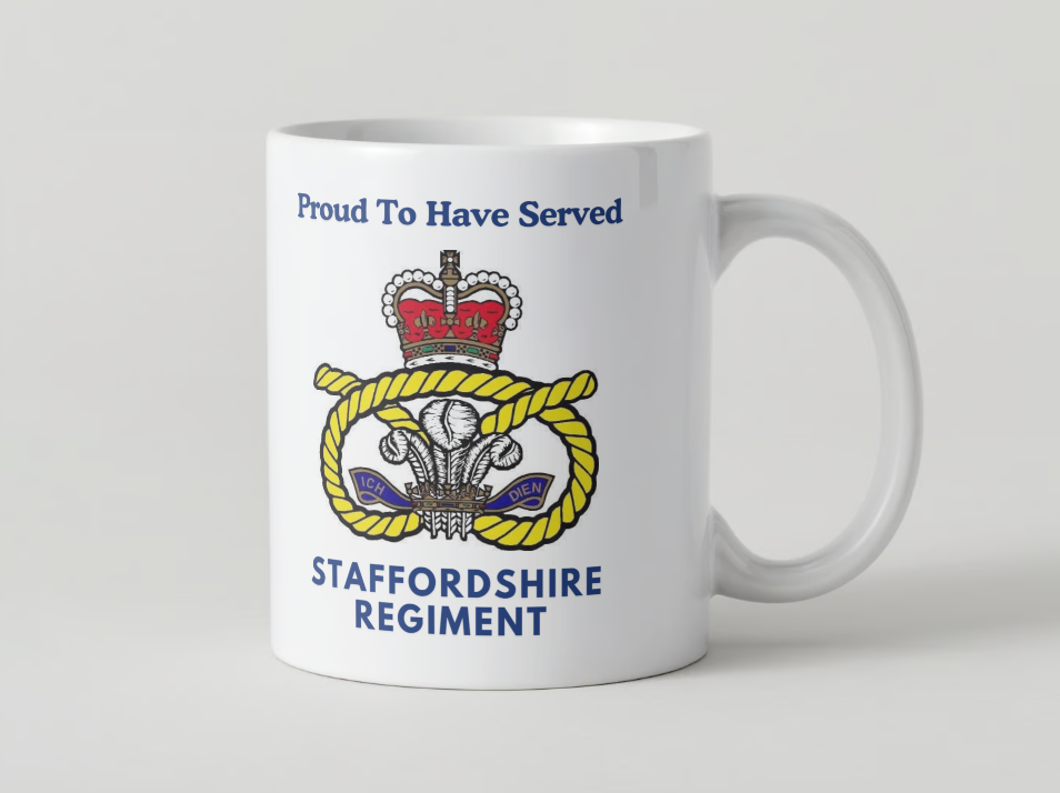 Staffordshire Regiment Veterans Mug