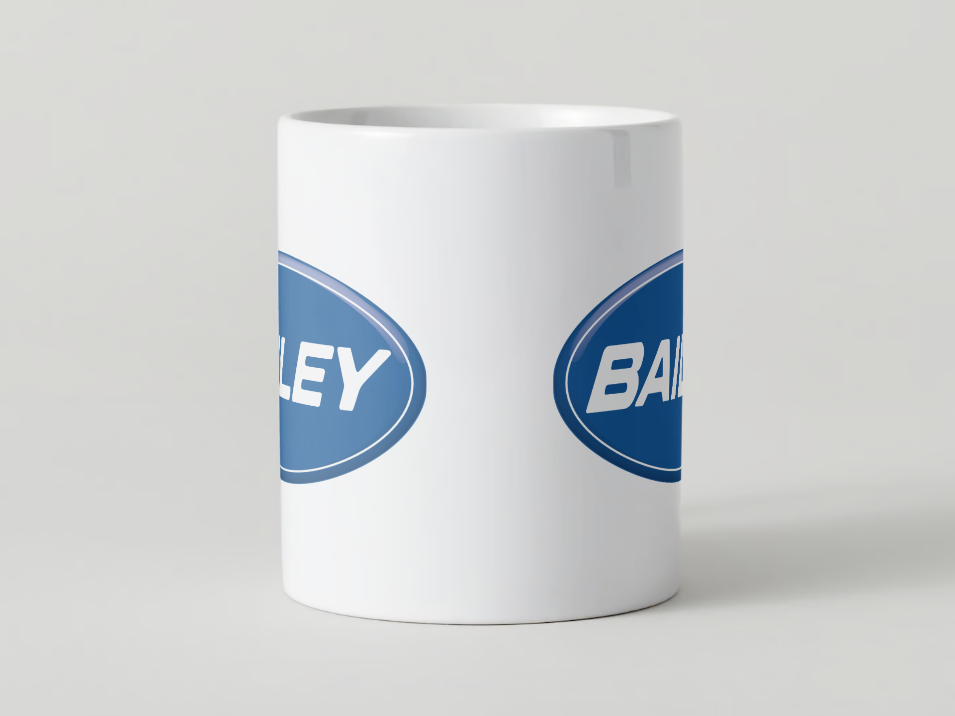 Bailey Motorhome Mug manufacturer logo the perfect motorhome accessory