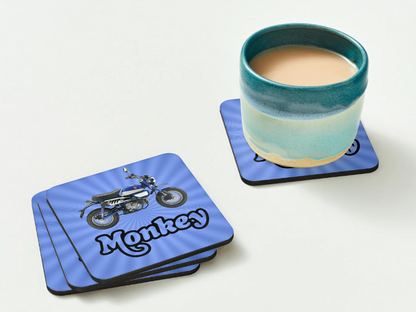 Honda Monkey 125 Coaster Set – Perfect for Bike Enthusiasts