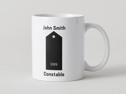 Police Mugs UK Veteran Personalised Epaulettes