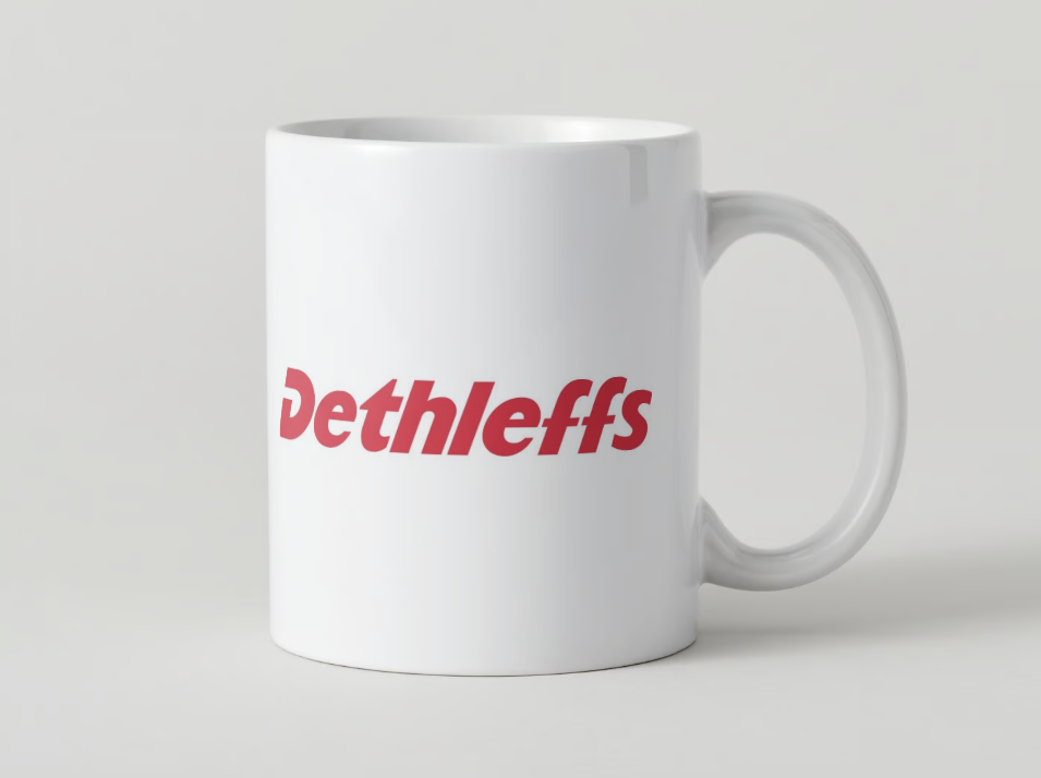 Dethleffs Motorhome Mug manufacturer logo the perfect motorhome accessory