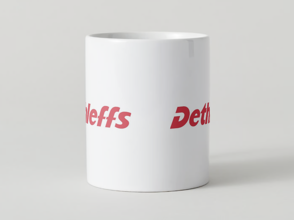 Dethleffs Motorhome Mug manufacturer logo the perfect motorhome accessory