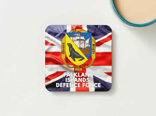 Falkland Islands Defence Force Military Coaster set of 2 or 4