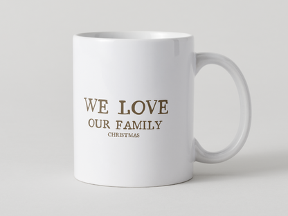 Personalised Christmas Mug & Coaster Set – Family Photo Gift