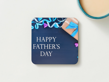 Father's Day Coasters SET of 2 or 4 Happy Fathers Day