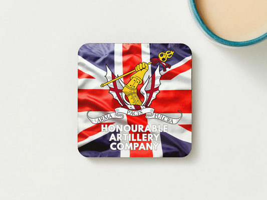 Honourable Artillery Company Military Coaster set of 2 or 4
