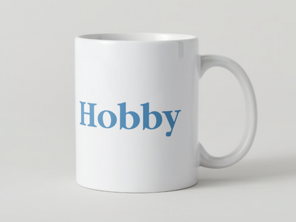 Hobby Motorhome Mug manufacturer logo the perfect motorhome accessory