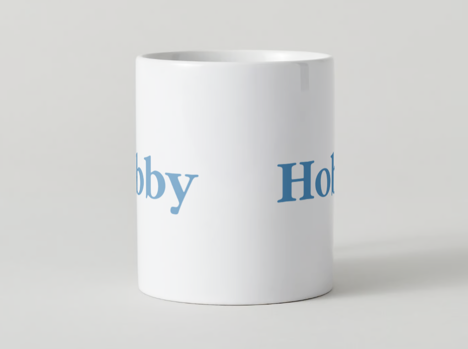 Hobby Motorhome Mug manufacturer logo the perfect motorhome accessory