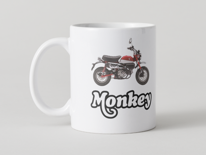 Honda Monkey 125 Mug & Coaster Set – Perfect for Bike Enthusiasts