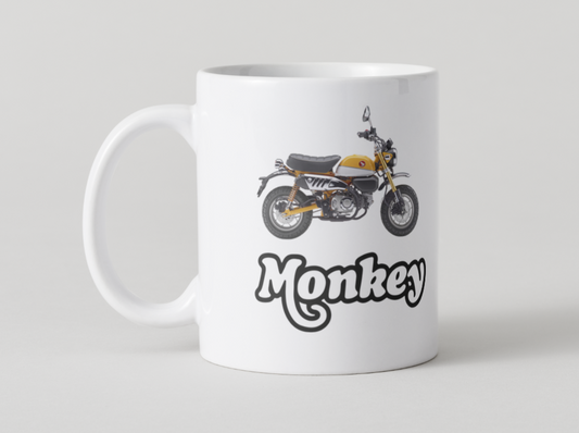 Honda Monkey 125 Mug & Coaster Set – Perfect for Bike Enthusiasts