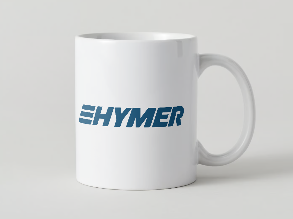 Hymer Motorhome Mug manufacturer logo the perfect motorhome accessory