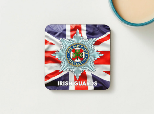 Irish Guards Military Coaster set of 2 or 4