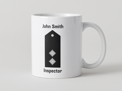 Police Mugs UK Veteran Personalised Epaulettes